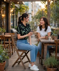 Polo AV Vệt Cọ Xanh Rêu - Ảnh 5